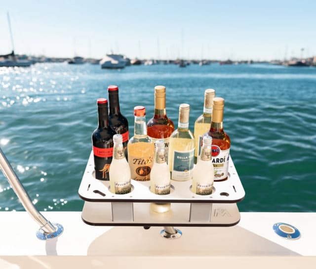 Magma Rectangle Party Table w/Levelock Mount