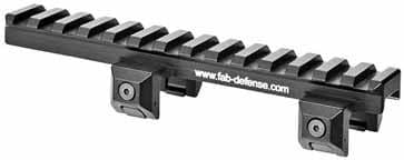 Fab Defense Aluminum Heckler & Koch Mp5 Scope Mount Black