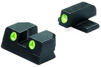 Meprolight Tru-Dot Night Sights Green Front/Rear - Springfield XD 45 ACP 4in & 5in