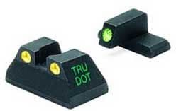 Meprolight Night Sights Green Front/Yellow Rear HK USP Full Size 11516Y