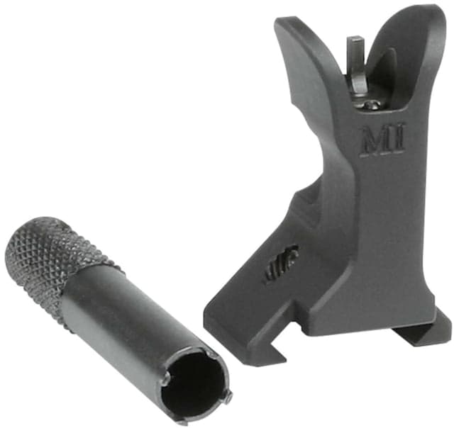 Midwest Industries PEQ15 Fixed Front Sight Black