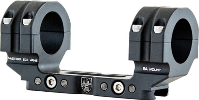 Mpa Scope Mount Ba 1-pc 34mm 1.500'' 0 Moa Black
