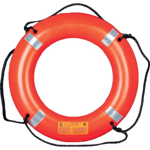 Mustang Survival 30" Life Ring w/Tape - Orange MRD030