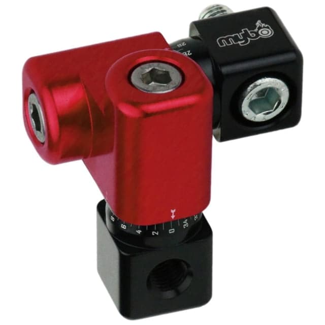 Mybo 720 Single Mount Left Offset Cherry Red