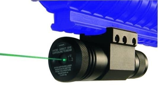 NcSTAR Green Laser with Weaver-Style Mount Coil Pressure Switch Black