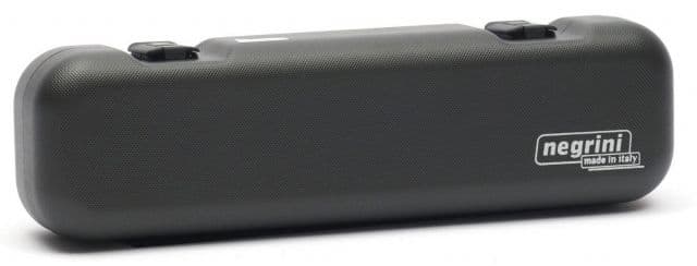 Negrini Rifle Scope Case15.7x4.3x3in Black/Red