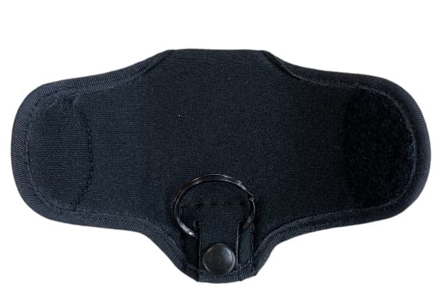 Perfect Fit Nylon Silent Key Holder w/ Ring Black Hardware
