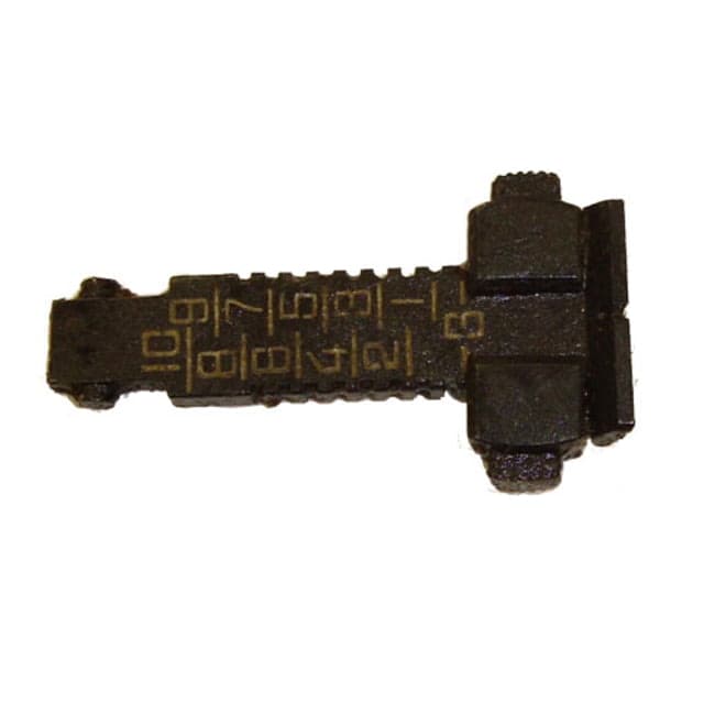 Poly Technologies SKS Rear Sight Assembly Black