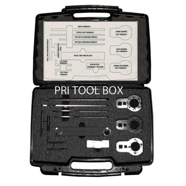 Precision Reflex AR-15/AR-10 Tool Box Black