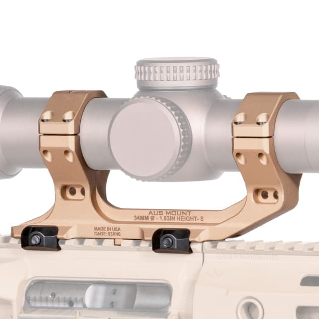 Reptilia AUS Optic Mount 1.93inch Height FDE 34mm
