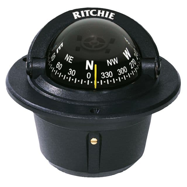 Ritchie  Explorer Compass - Flush Mount - Black