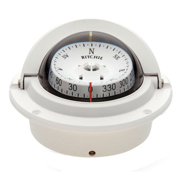Ritchie  Voyager Compass - Flush Mount - White