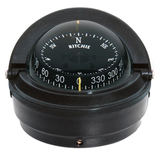 Ritchie  Voyager Compass - Surface Mount - Black