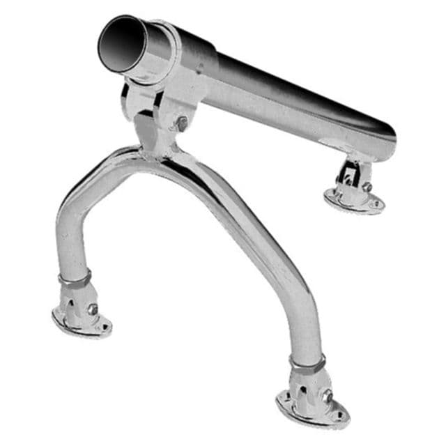 RUPP Marine Adjustable Center Rigger Base - Silver