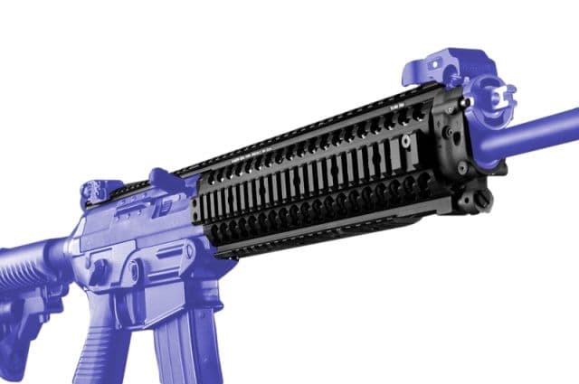 Samson Weapon Mount Rails Black for Sig 556 3 Holes