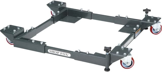 Shop Fox Adjustable Mobile Base Heavy-Duty