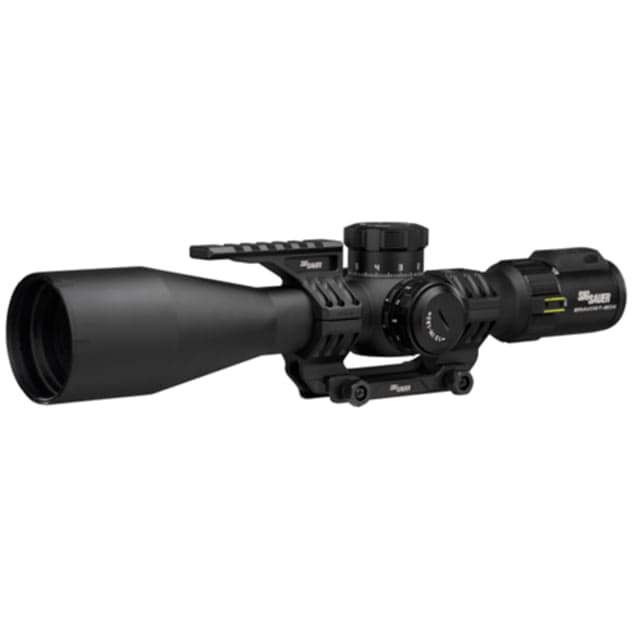 SIG SAUER Bravo6 TBDX 5-30x56mm 35mm Tube Rifle Scope First Focal Plane Illuminated MRAD Milling 2.0 Black
