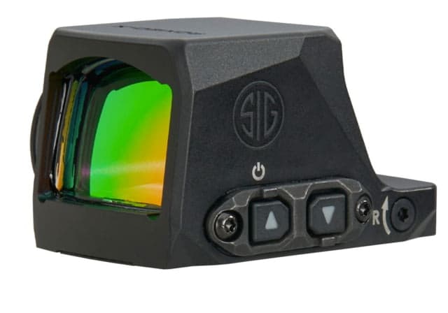 Sig Sauer ROMEO-X ENCLOSED COMPACT Reflex Red Dot Sight 1X24mm Circle Dot 32 MOA Cirlce with 2 MOA Red Dot Black