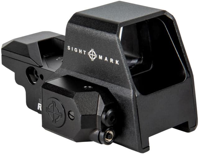 SightMark Ultra Shot R-Spec 1x 33x24 mm Reflex Red Dot Sight 5 MOA Red Dot 3 MOA Red Dot Black SM26031