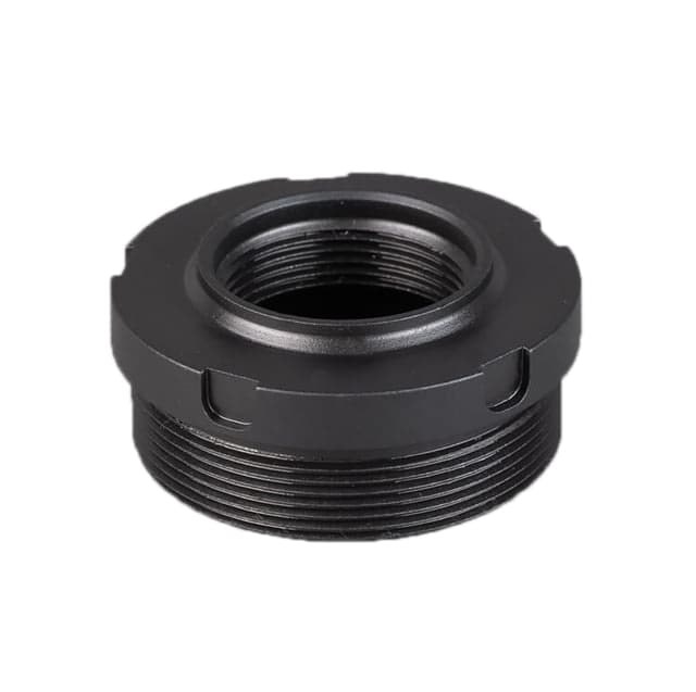 SilencerCo Thread Over Mount Bravo Black Fits SilencerCo TOMD Compact Radial Brake For Hybrid 46/Harvester EVO/Omega 300