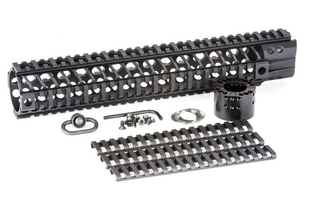 Spikes Tactical LW BAR2 Quad Rail 12in Black