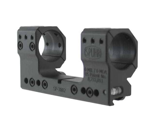 Spuhr 30mm Rifle Scope Mount 38mm Black