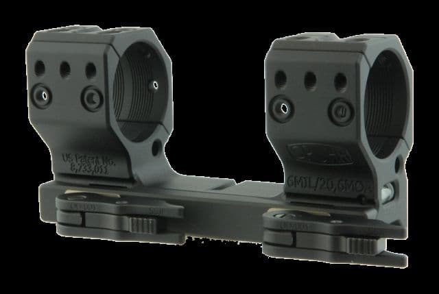 Spuhr 34mm QDP Rifle Scope Mount Black Height- 38mm/1.5in