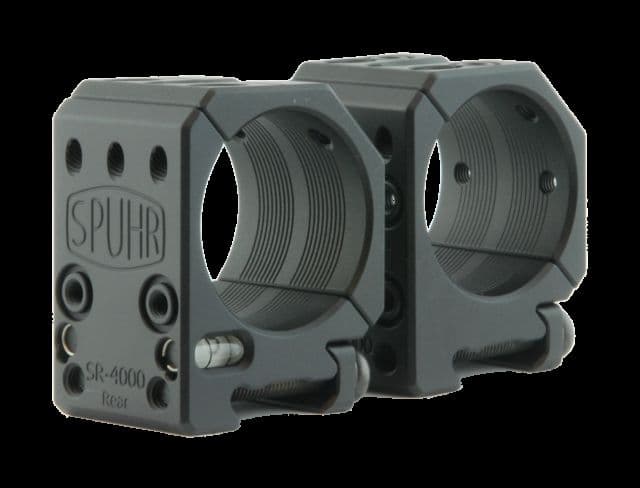Spuhr 34mm Rifle Scope Ring Mount Black Height 25.4 mm/1in/Length 32mm/1.26in