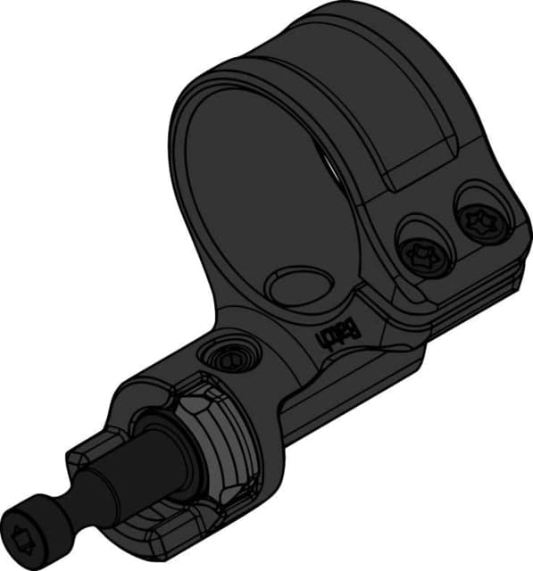 Spuhr Magnifier Yoke Assembly 30mm Tube 57mm Black