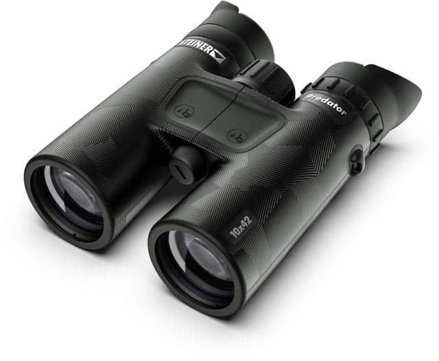 Steiner Predator 10x42mm Roof Prism Binocular NBR Long Life Rubber Armoring Black