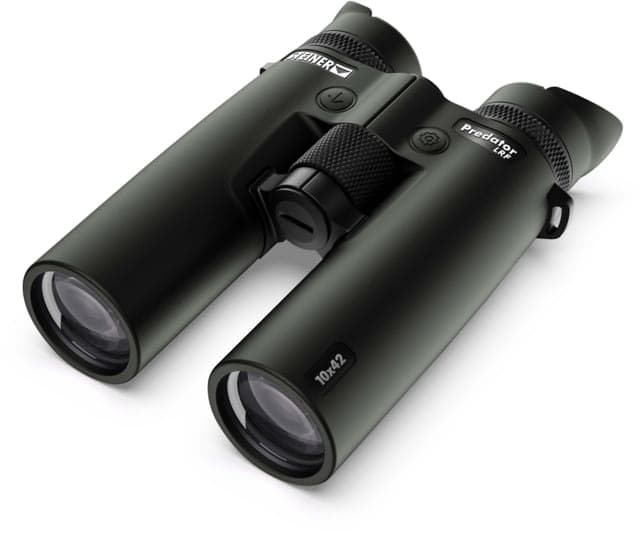 Steiner Predator LRF 10x42 Roof Prism Rangefinder Binocular Black