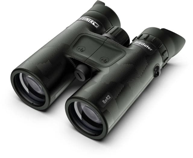 Steiner Predator 8x42mm Roof Prism Binocular NBR Long Life Rubber Armoring Black