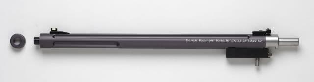 Tactical Solutions X-Ring Takedown Bull Barrel for  Rifles Gun Metal Gray