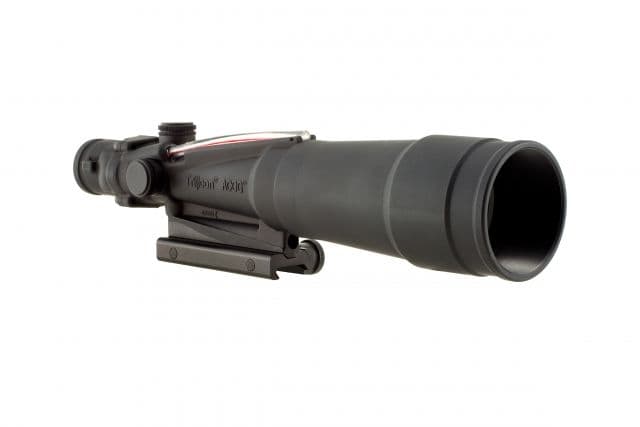 Trijicon ACOG 5.5x50 Illuminated BAC Flattop Rifle Scope w/Mount Red Chevron .223 Reticle