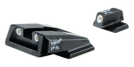 Trijicon Bright & Tough Night Sight Set S&W M&P Shield Green Front and Rear Lamps