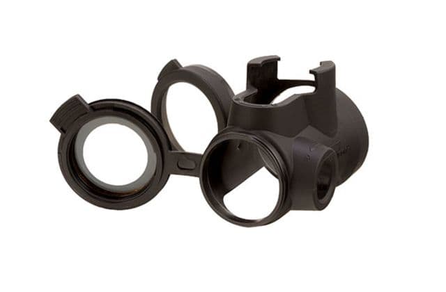 Trijicon MRO Slip on Cover Clear w/Clear Lens Black
