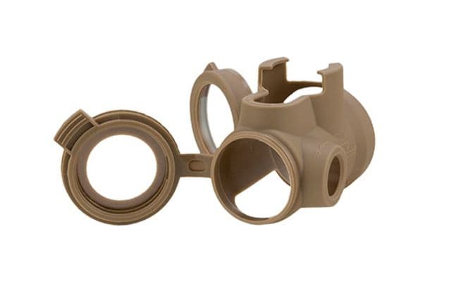 Trijicon MRO Slip on Cover Clear w/Clear Lens FDE