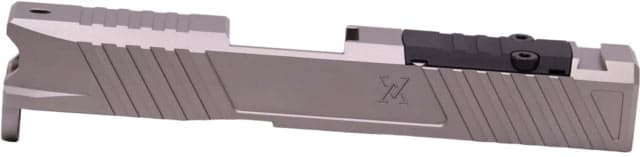 True Precision True Duty Series Optic Cut Slide Glock 43 9mm Pistol Slide RMS Stainless