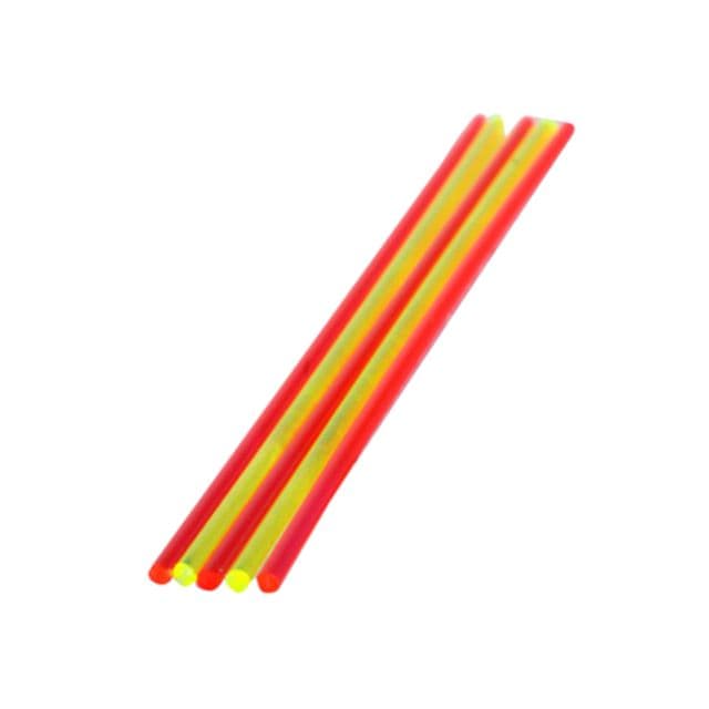 Truglo 5.5in. Replacement Fiber Packs Red Green Yellow Ruby Red Orange One of Each .100x5.5 88730