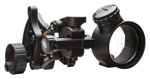 TruGlo Range Rover Pro Bow Sight W/Green Led Dot Black TG