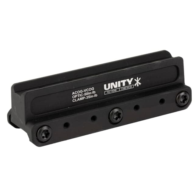 Unity Tactical FAST COG Series Mount 2.05" Optical Height ACOG/VCOG Footprints Anodized Finish Black