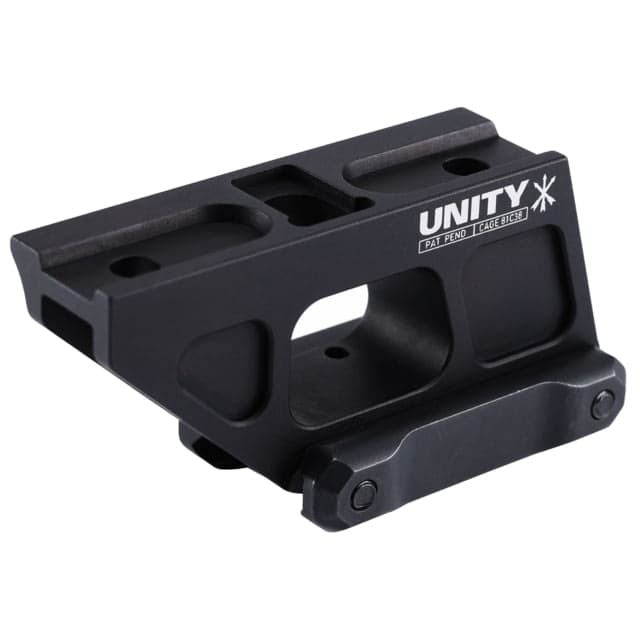 Unity Tactical FAST Comp Series Mount 2.26" Optical Height CompM4/CompM4s Footprint Anodized Finish Black COMB