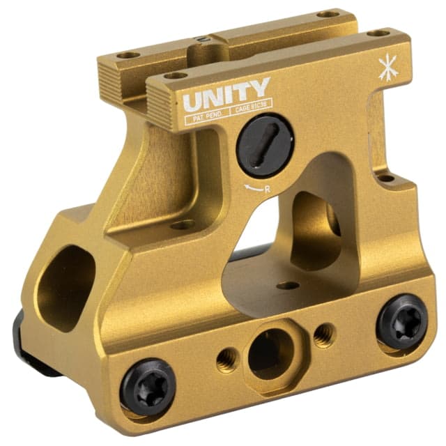 Unity Tactical FAST Trijicon MRO Mount 2.26" Optical Height MRO/MRO-HD Footprint Anodized Finish FDE