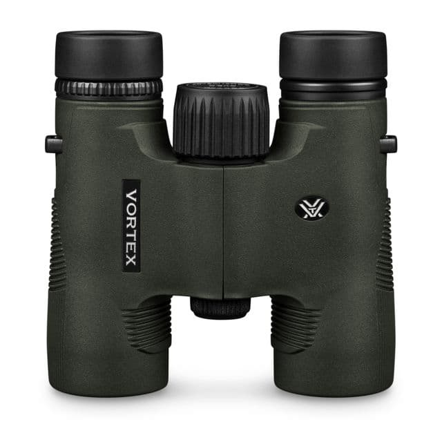 Vortex Diamondback HD 10x28mm Roof Prism Binoculars ArmorTek Green Compact 4.6in 13.3oz