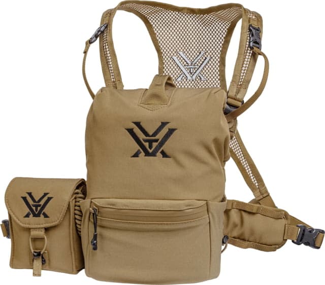 Vortex GlassPak Pro Binocular Harness Tan Large 9in 17oz