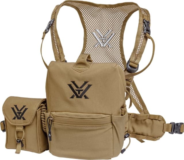 Vortex GlassPak Pro Binocular Harness Tan Small 7.3in 14.2oz