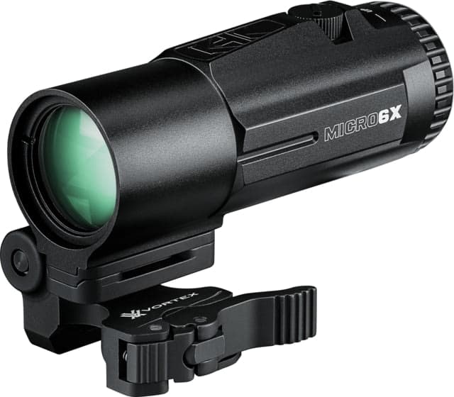 Vortex Micro 6X Red Dot Sight Magnifier Black 4.3in 10.9oz