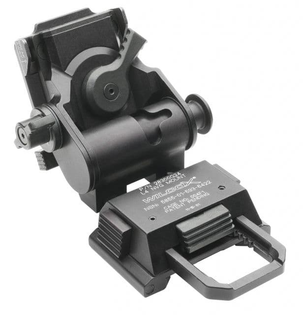 Wilcox G24 Mount w/ Low Profile Breakaway Base Black NSN 5855-01-593-6422