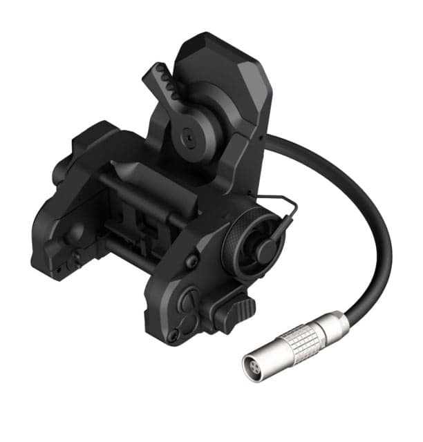 Wilcox Ground Spec Goggle Mount Black