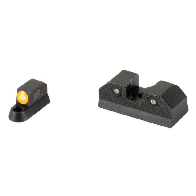 XS Sights R3D 2.0 Standard Height Tritium Night Sight For CZ P10 Orange Front Outline Orange Tritium Front/Rear